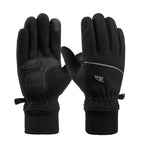 Winter Men's Gloves Polar Fleece Thick Warm Women Cycling Sports Driving Waterproof Non-Slip Touch Screen Motorcycle Gloves