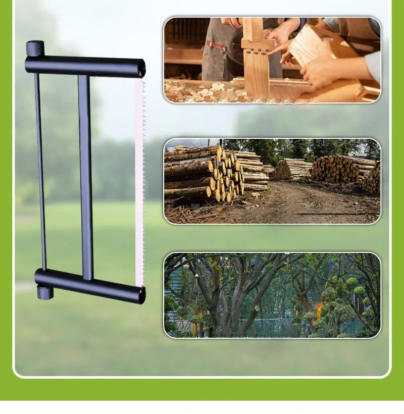 Portable Detachable Folding Saw Aluminum Alloy Professional Carpenter Saw Outdoor Camping Garden Horticulture Household Tools