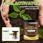 Soil Activator 120g Organic Mineral Compound Plant Growth Nutrient Root Booster Fertilizer for Gardening Lawn Flower Care