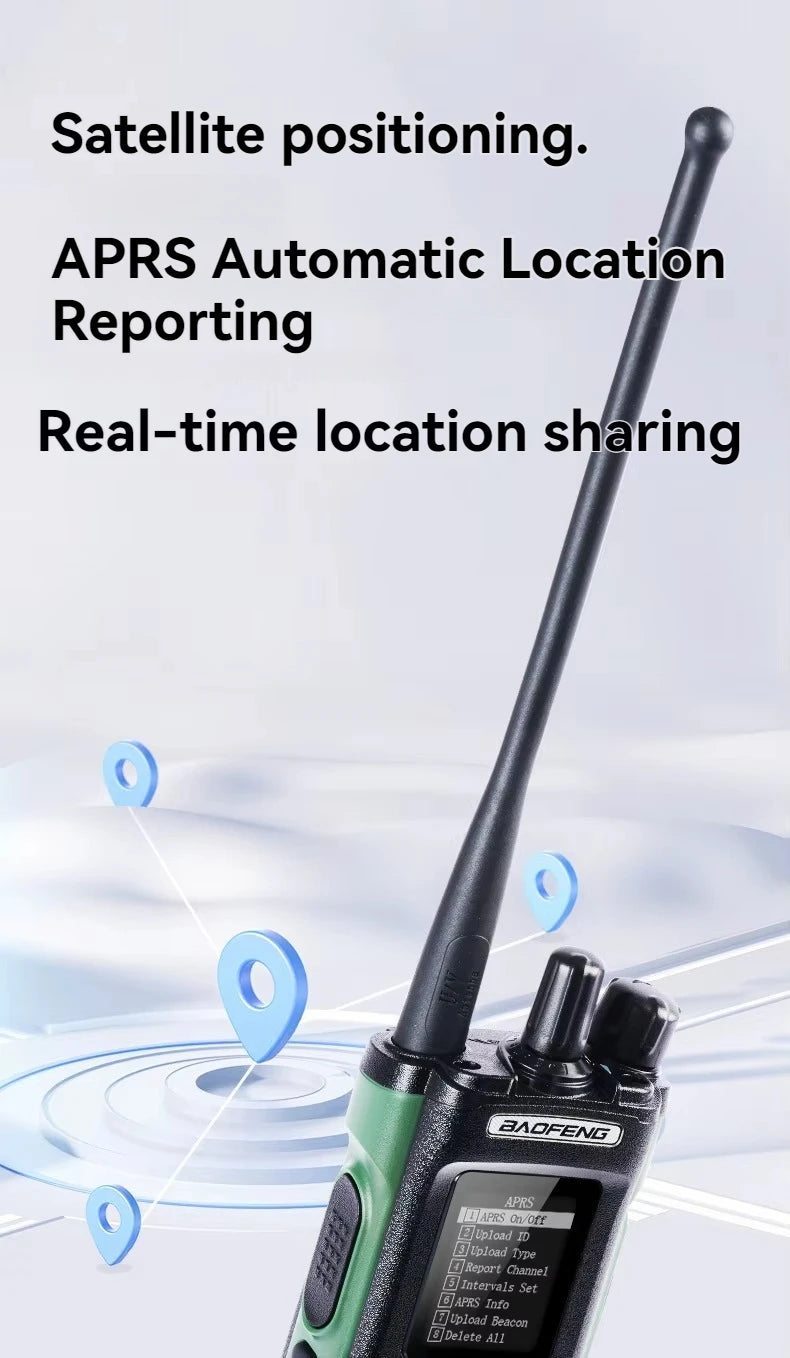 DMR GPS 10W DM-32UV BAOFENG DM32 Walkie Talkie Multi Band TDMR Dual Time Slot Wireless Copy Frequency Type-C AM/FM Two Way Radio