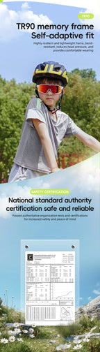 ROCKBROS Sunglasses Kids Girls Boys Polarized/Photochromic Goggles Children Glasses UV Protection Eyeglasses Eyewear