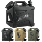 12L Water Storage Container No Leakage Water Storage Carrier Portable Large Capacity Outdoor Hiking Accessories