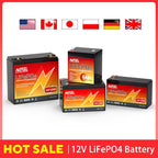 6Ah 10Ah 12Ah 20Ah 30Ah 12V 100Ah LiFePO4 Battery Pack BMS 200Ah 300Ah Lithium Iron Phosphate Rechargeable Battery