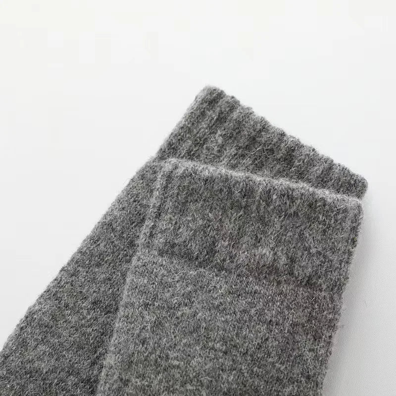 Socks Men Super Thicker Solid Sock Wool Warm Socks Against Cold Snow Russia Winter Warm Funny Happy Male Socks