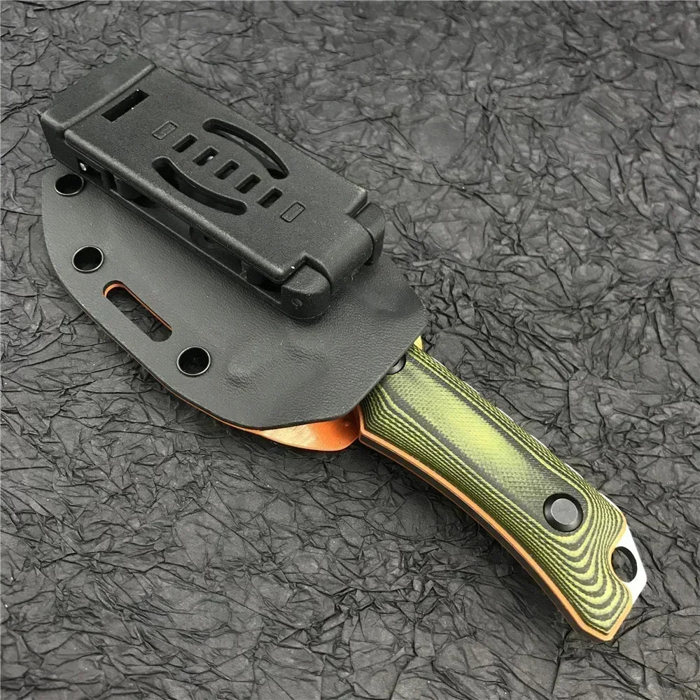Hidden Canyon Hunter 15017 High-Strength Straight Knife Outdoor Tactical Camping Hiking  EDC Practical Cutting Knife Men's Gift