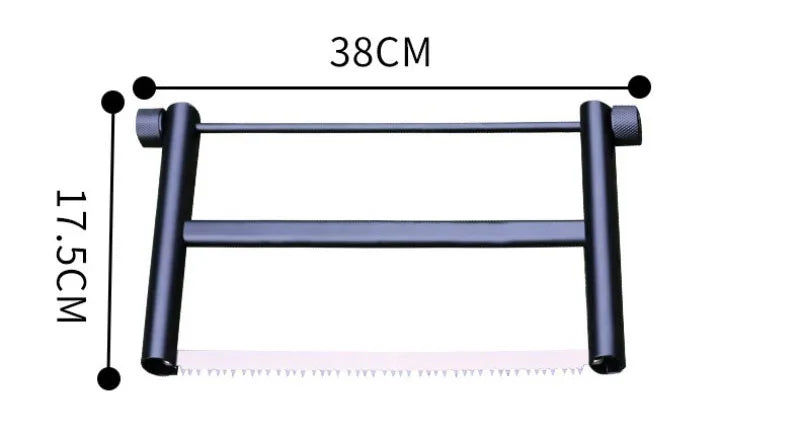 Portable Detachable Folding Saw Aluminum Alloy Professional Carpenter Saw Outdoor Camping Garden Horticulture Household Tools