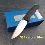 High Quality BM 533 535 940 Folding Pocket Knife S35V Steel Blade Carbon Fiber Handle Outdoor Hunting Camping EDC Tool Gift