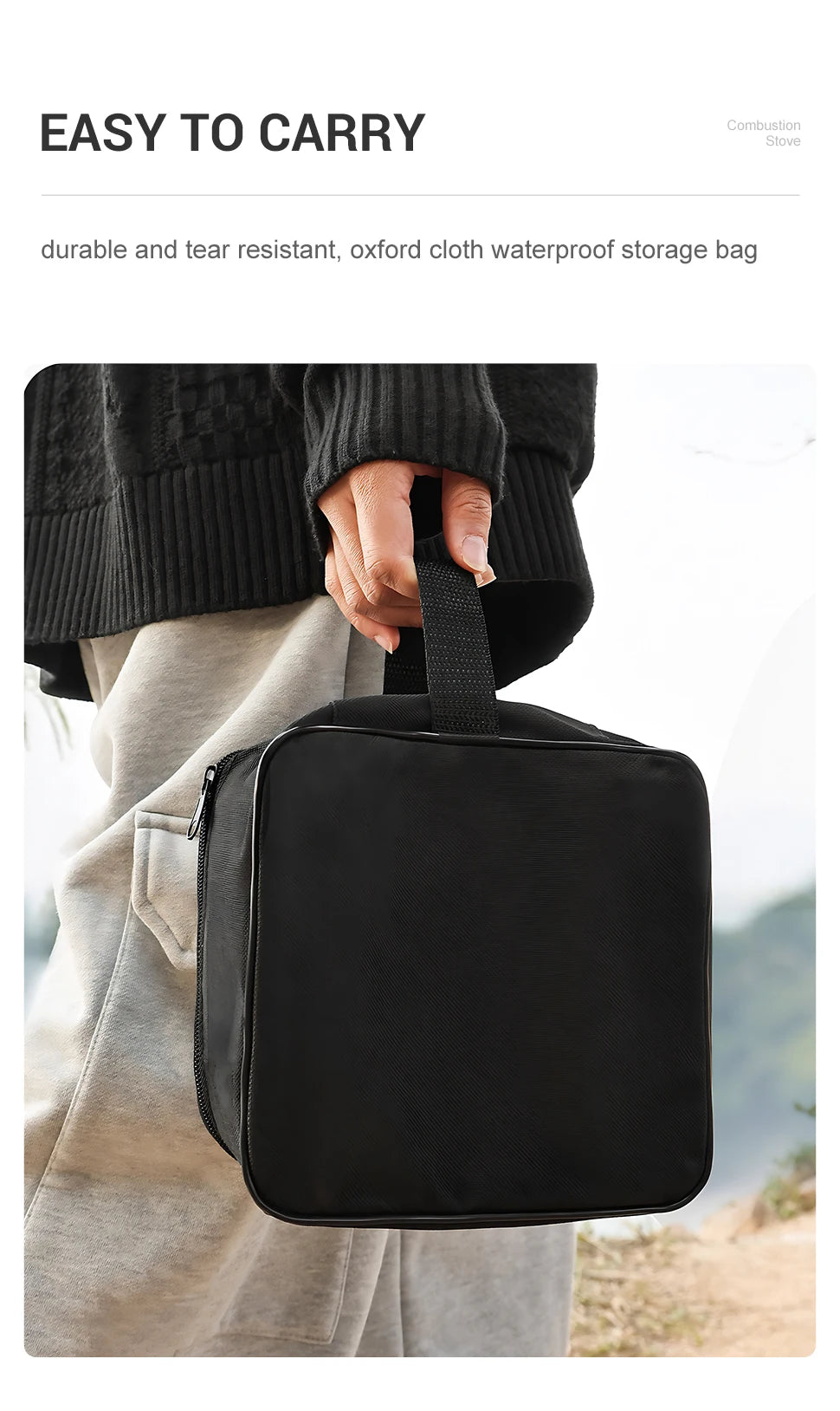 WESTTUNE Outdoor Infrared Combustion Stove Portable Cooking Burner 3600W Gas Stove with Electronic Ignition for Camping Picnic