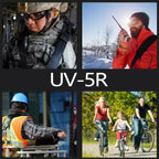 1/2PCS Baofeng UV 5R 5W 8W Walkie Talkie Ham CB Radio Long Range Dual Band VHF UHF FM Transceiver Two Way Radio UV5R K5 Plus