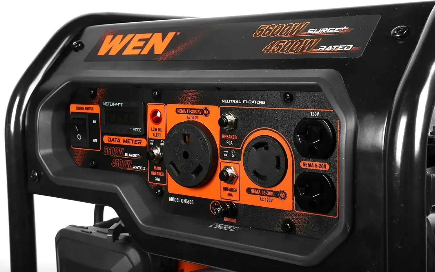[XMSJ-Limited Stock, Buy Now!]5600-Watt 224cc Portable RV-Ready (GN5600)