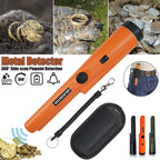 Metal Detector Outdoor Adventure Handheld Metal Detector Pinpointer   Finder Waterproof 360° Side Scan Metal Detector Rod