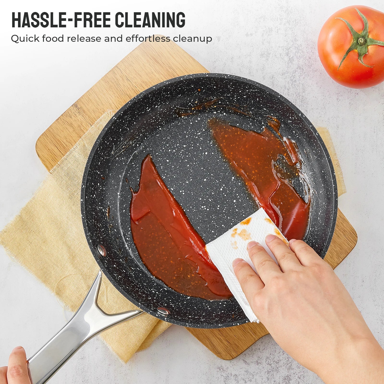 Induction Cookware Nonstick, 10-Piece,