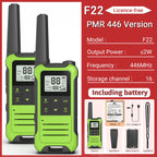 2pcs Baofeng F22 Mini Walkie Talkie PMR Communication Radio Profesional Walkie Talkies Ham Radio Transceiver For Restaurants