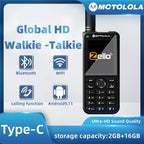 MOTOLOLA new Android 9.0 2G 3G 4G POC walkie talkie memory 2+16G 2.4-inch display Zello walkie talkie supports phone function B