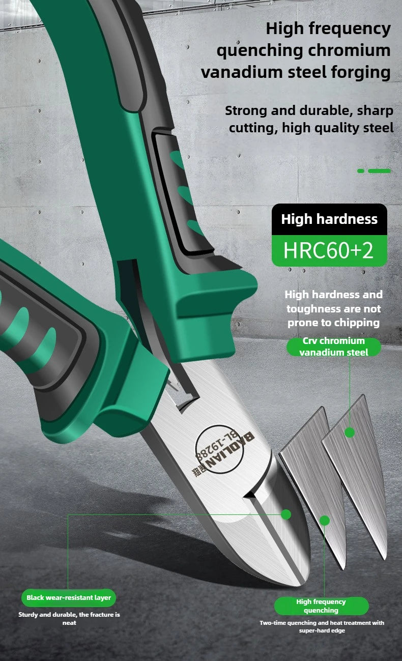 5inch Mini Multifuncational Pliers,  Electrician Special Wire Pliers, Pointed Nose Pliers, Small Handmade Industrial Grade Vice