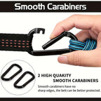 Premium Double Hammock with Tree Straps and Carabiners for Couples - Ideal for Camping and Travel Adventures