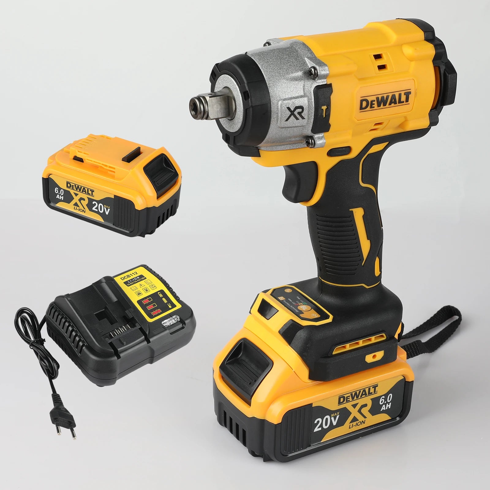 DEWALT DCF922 ATOMIC 20V MAX 1/2 in Cordless Impact Variable - speed Electric Wrench with Detent Pin Anvil