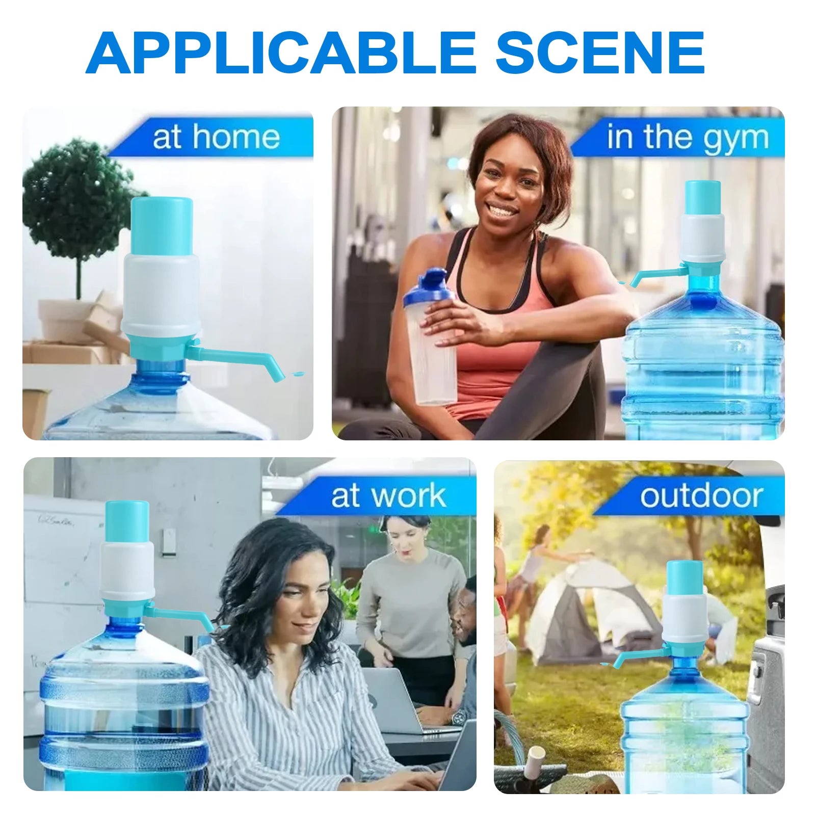 Manual Water Bottle Pump Dispenser