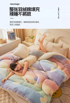 New winter quilt lamb wool autumn spring thickened super warm fiber blanket constant temperature milk cashmere bedding comforter