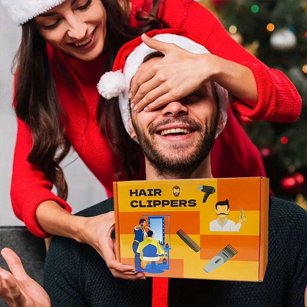 Hair Clippers for Men Professional, Barber Clippers and Trimmers Set, Cordless Hair Clippers for Hair Cutting Kit