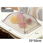 New Umbrella Style Food Covers Anti Fly Mosquito Meal Cover Lace Table Large Table Cover Home Gadgets