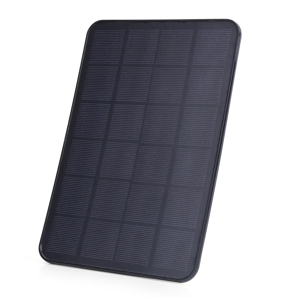 5V 20W Solar Panel Charger Voltage Regulator Monocrystalline Portable Solar Panel Micro USB/Type-C for Doorbell Courtyard Lights