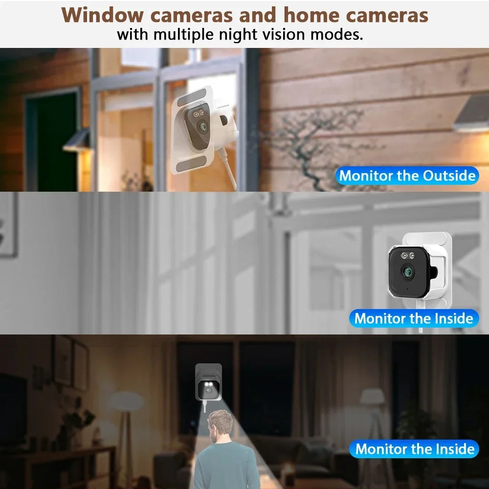 5MP 2K Window Camera 5GHz WiFi Indoor Cameras For Home Security Color Night Vision Motion Detection 24/7 Recording Quick Install