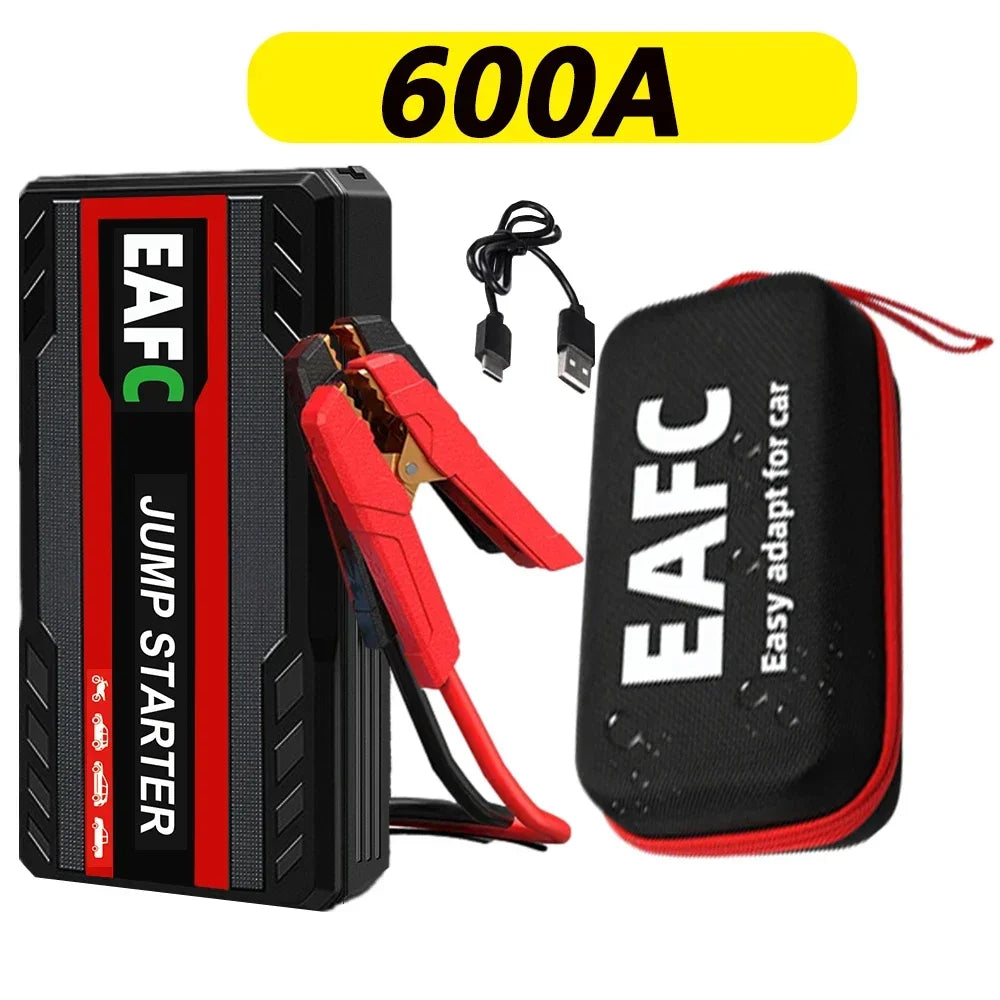 Hot 2000A/1200A Portable Car Jump Starter Power Bank Car Booster Charger 12V Starting Device Petrol Diesel Car Emergency Booster