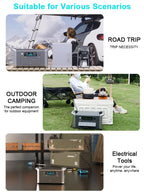 2600W 1800W 500W Portable Power Station 1024wh 345wh Lifepo4 Battery Powerful Power Bank Solar Generator Emergency Power Supply