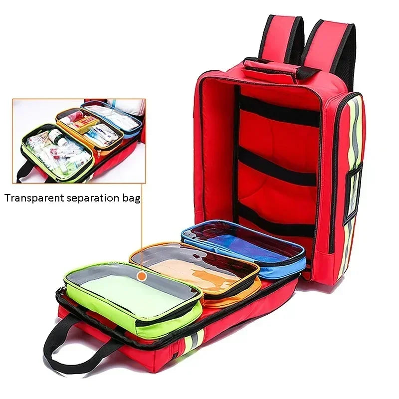 Car Travel bag kit emergencia supervivencia catastrofes itens de sobrevivência camping equipamiento botiquín primeros auxilios