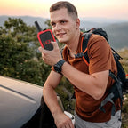 PT858 Portable Walkie Talkie Long Range 16 channels Two-Way Radio Communicator For Hiking Camping Travelling  ham radio