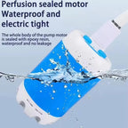 Portable Rechargeable Outdoor Shower Handheld Compact Design Gentle Flow for Car Washing Gardening Bathing Camping Travel