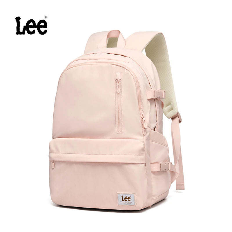 LEE Large Capacity Travel 15.6 Inch Laptop Backpack for Man Women's Waterproof Casual Nylon Teenagers College School Bag Male