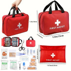 First Aid Kit，First Aid Supplies for Emergencies and Survival Situations | Ideal for Cars, Trucks