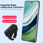 Wireless Fingertip Remote Control Ring BT Ring Scroller Page Turner Stable Connection Wireless Page Turner