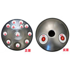 Handpan Drum 9/10/12 Notes D Minor 22 Inch Tambor Yoga Meditation Instrument Steel Tongue Drum Beginner Gift Music Drum Kurd