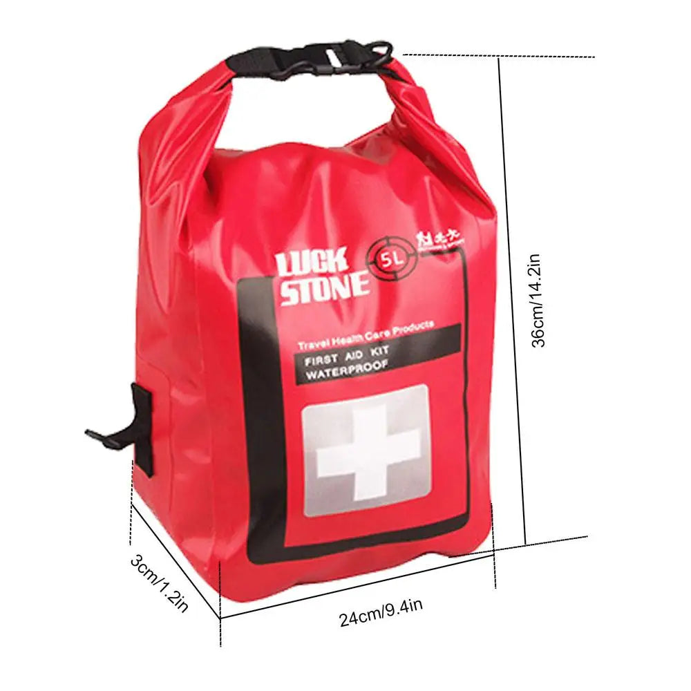 Emergency First Aid Kit Bag 2L/5L Empty Survival supplies storage bag Protable First Aid Medical Bags for Home Car Outdoor Use