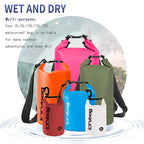 Idrybag Dry Bag Waterproof Bag for Women Men 2/5/10/15/20L Swimming Rafting Kayaking River Trekking Waterproof Dry Bag Backpack