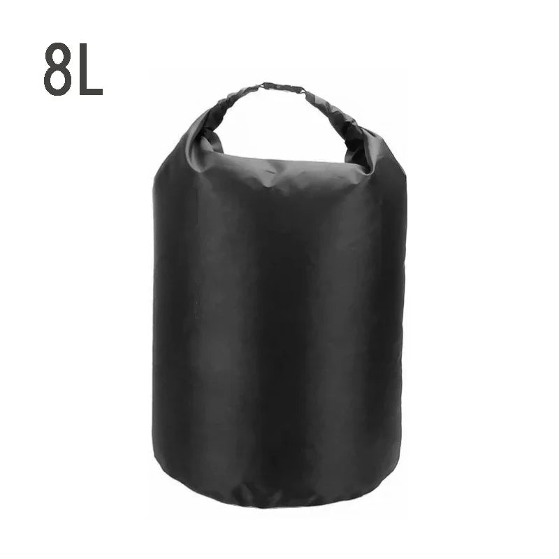 8L/25L/40L/70L/75L Waterproof Dry Bag Ultra Lightweight Airtight Bags Roll Top Drybags for Camping Kayaking Swimming Rafting