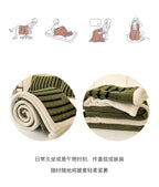 Super Thick and Warm Flannel Blanket Super Soft Fluffy Queen Size Bed Blanket Cozy Skin-friendly Multifunctional Nap Blanket