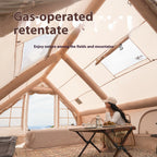 Inflatable Tents For Adult Camping, Luxury Camping Tents, Inflatable Tents With Stove Plug, 4/6/8 Person Family Camping Inflatab