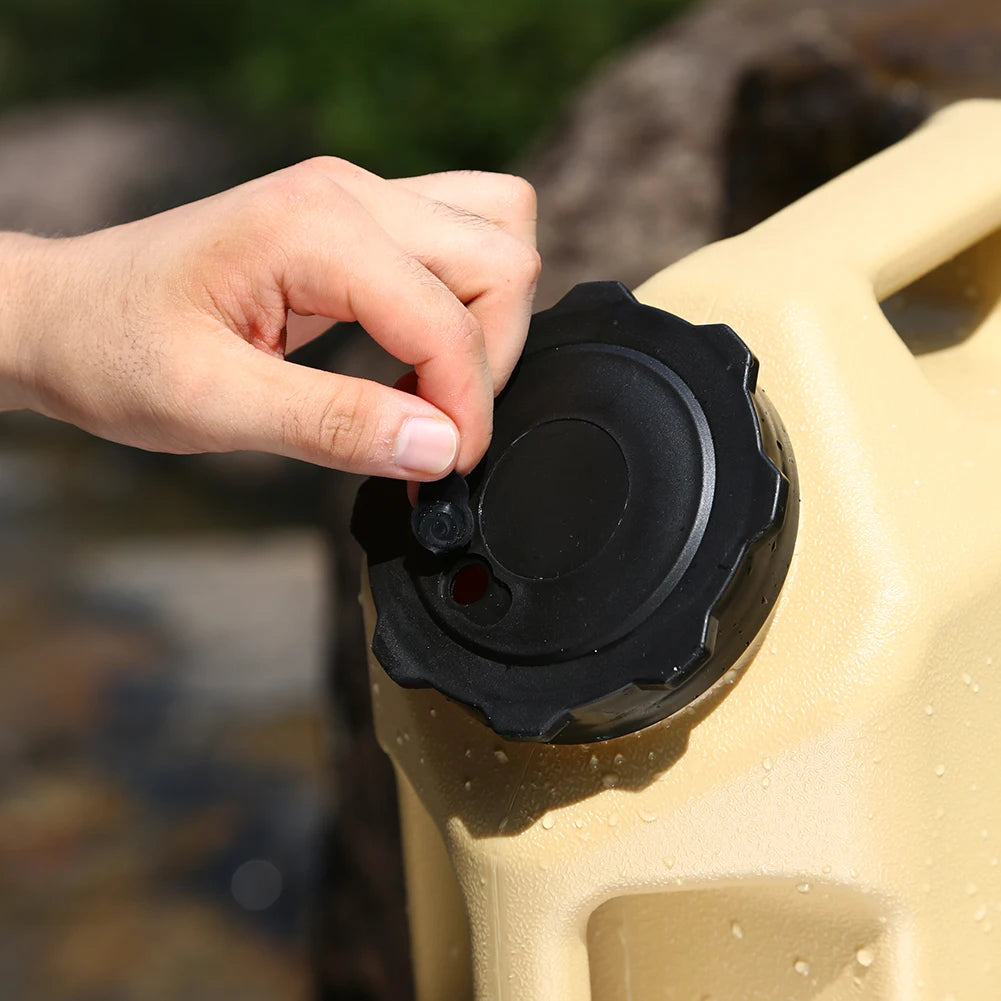 12L Water Storage Container No Leakage Water Storage Carrier Portable Large Capacity Outdoor Hiking Accessories