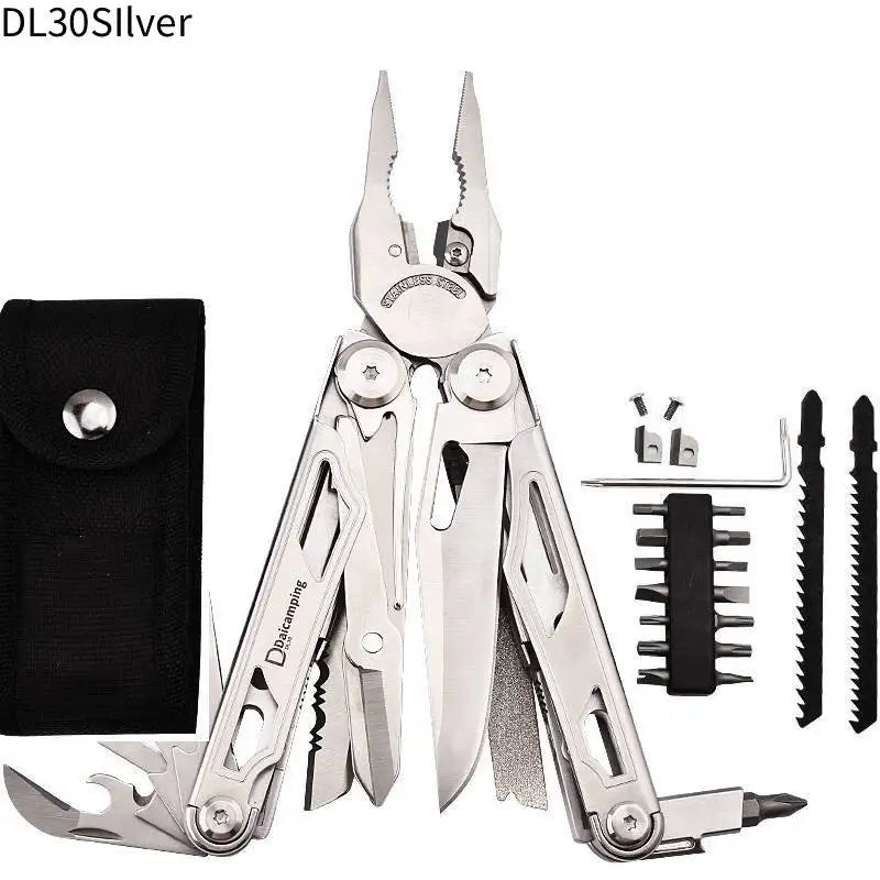 Daicamping DL301 DL30 Replaceable Part Multi Hand Tools Set Multi-tools Folding Knives EDC Survival Gear Manual Plier Multitools