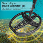 Treasure Hunter TX-850 L 11inch Coil Metal Detector Professional Underground Waterproof Gold Detector Pinpointer High Sensitive