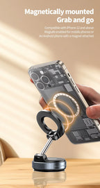 Xiaomi Vacuum Magnet Phone Bracket Multi-angles Adjustment Strong Magnetic Suck Design Foldable Car Holder For Navigation Stand