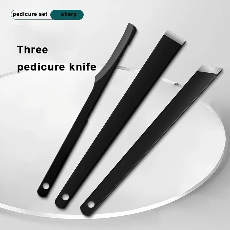 7/12/18/20/24PCS Set Professional Manicure Set Kits Stainless Steel Fingernail Toenail Clippers Set with Leather Portable Case