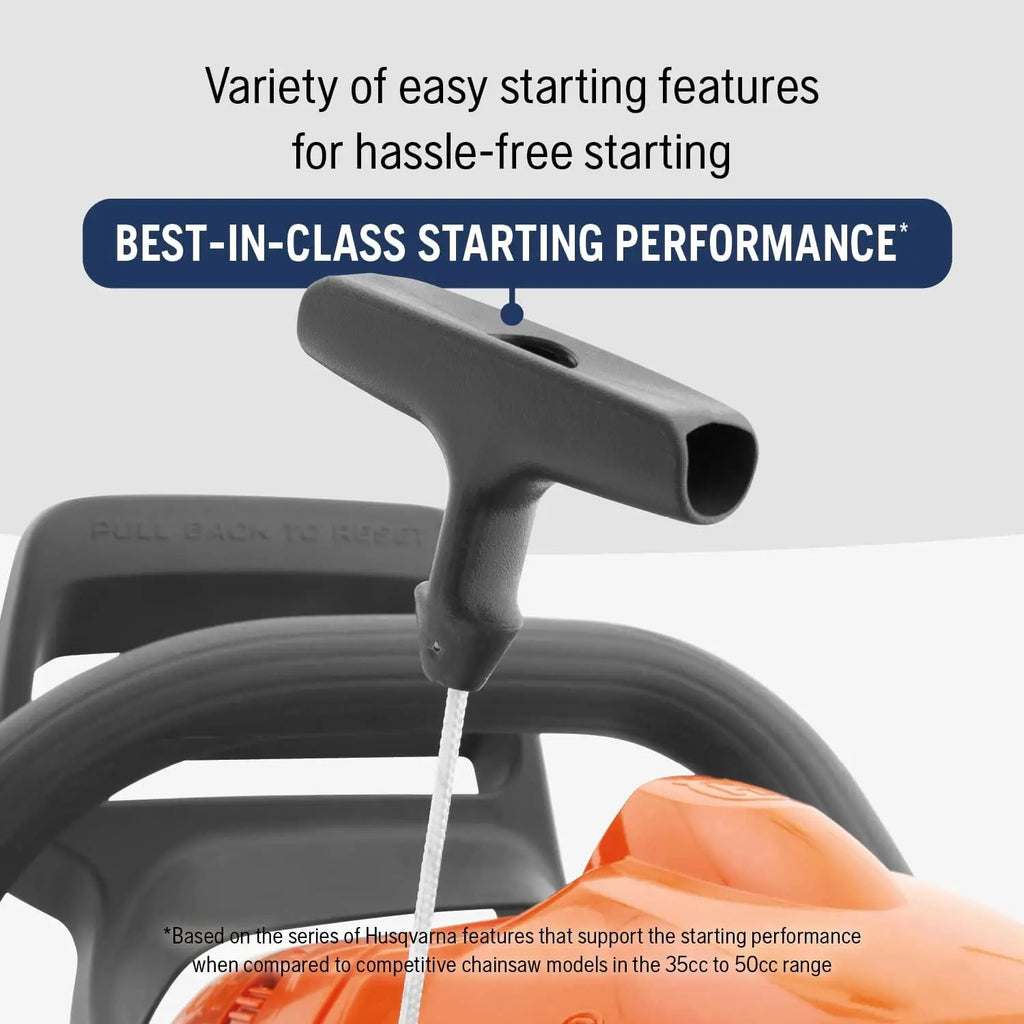 20-Inch Gas Chainsaw, 50.2cc 3.2HP 2-Cycle Engine for Tree Pruning, Yard Cleanup & Firewood Cutting