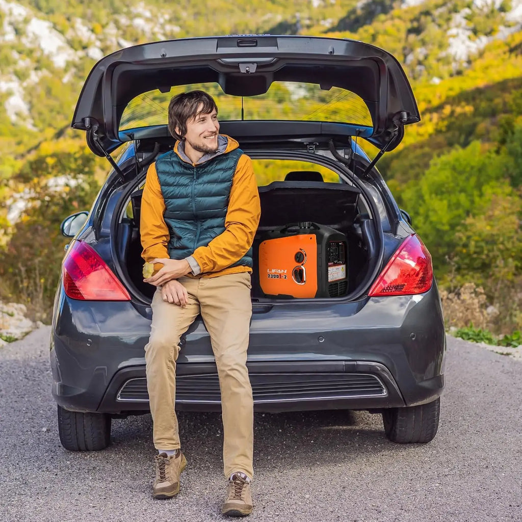 2300W  Inverter Generator - Portable, Quiet & Fuel-Efficient Power Solution for Home, Camping, RV & Emergency Use