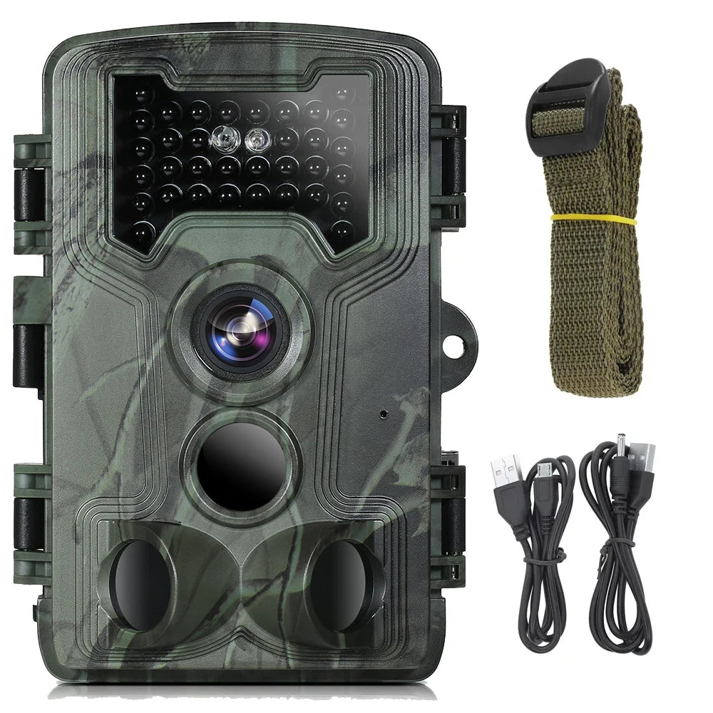 PR1000 Hunting Trail Camera 36MP  Night Vision Wildlife Camera With Motion Activated Outdoor Trail Cam Trigger Wildlife Scouting