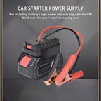 Car Battery Jump Starter Jump Starter Battery Lithium Jumper Box Battery Pack Quick Charging Automotive Booster with Double USB